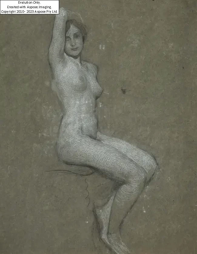 Nudo seduto